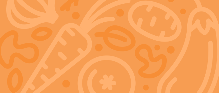 Graphic of fruits and vegetables