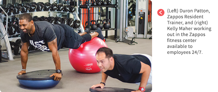 Zappos-employee-gym